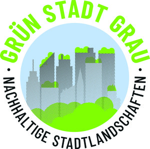 Logo der Ausstellung Gr&uuml;n Stadt Grau